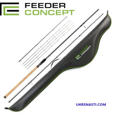 Удилище фидерное Feeder Concept Tournament с чехлом EVA 90 длина 3,9м тест до 90гр